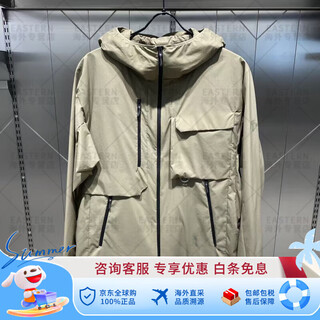 Descente bleu series urban cycling men's plaid printed woven top d5331bjk70-khaki kk l (175/96a)