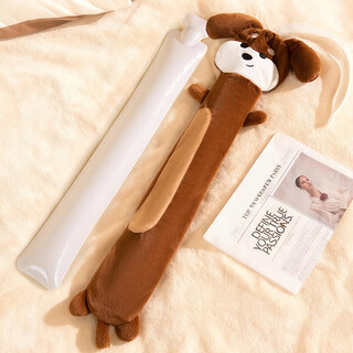 Long hot water bottle, a special artifact to warm the bed and quilt in winter, inject water to warm the baby, extra-long hot compress, extra large hot water bottle, puppy 60cm (insulation + liner + jacket)
