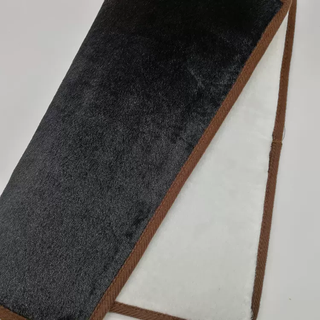 Yusen yiwen play display cloth mat counter jewelry jewelry jadeite black and white double-sided velvet cloth for viewing goods and wearing beads for photos small square style black and white velvet 30x30cm no embroidery 30 layers