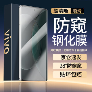 Felker vivox90/s/x90pro anti-peeping tempered film x90pro+ mobile phone film anti-peeping curved screen explosion-proof anti-fingerprint mobile phone film