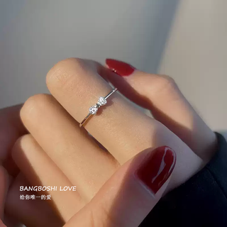 Pina ling bow ring for women, female niche design, high-end open jewelry gift single ring, tail ring for girlfriend, bow ring