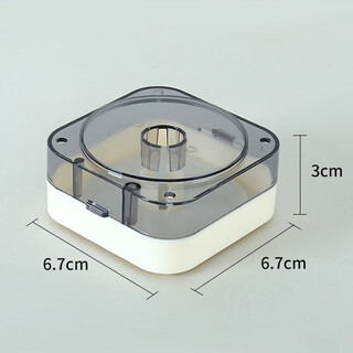 Two-axis magnetic line group box 6 cm main spool fishing line box fish coil fishing gear supplies fishing gear main line box magnetic two-axis main line box 1