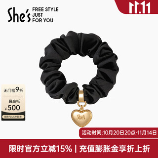 She s akiko hair accessories, heart-shaped hair ring, large intestine ring, flower head rope, ponytail, rubber band, hair rope, headband, birthday gift for women, mo yehei g0 (upgraded accessories)