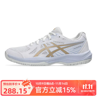 Asics badminton table tennis shoes for young men and women upcourt6gs 1074a045-103 38