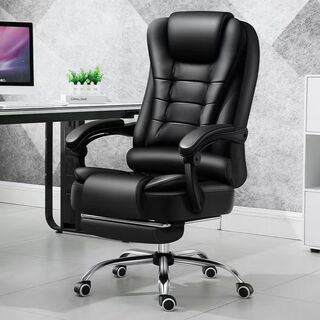Sgmw computer chair, home office chair, boss chair, high-end home chair with footrest, lunch break chair, ergonomic swivel chair
