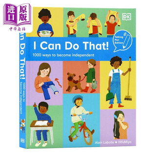 DK我能行1000个让自己变得独立的方法DK I Can Do That 1000 Ways to Become Independent英文原版进口儿童读物