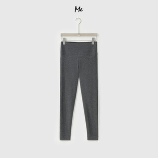 Me home yang a pair of super comfortable fleece leggings, high elasticity, temperature locking, tummy control, slimming, versatile leggings, gray fleece 36 (80-100)