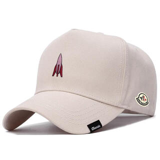 Meng mouth piano casual fashion versatile baseball cap unisex peaked cap sun hat trendy loose versatile couple students warm khaki color adjustable