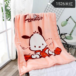 Other baby blankets newborn blanket children's double-layer thickened quilt autumn and winter baby cloud blanket kindergarten nap quilt big-eared rabbit 1526 rice red 1.2 kg 110*140