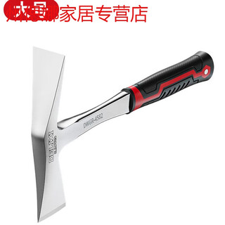 Shantou lincun manganese steel multifunctional all-in-one pickaxe hoe ax agricultural sheep horn splitting firewood small cross pick digging soil digging yam tool industrial grade large manganese steel one-piece dual-purpose pickaxe