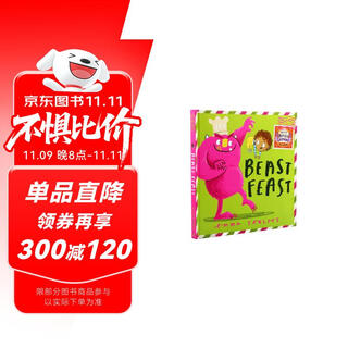 Beast Feast 怪兽的晚餐 英文原版故事绘本 非点读 5-9岁