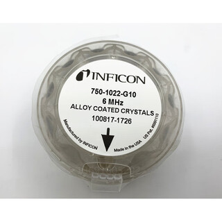 Crystal oscillator inficon crystal oscillator inficon optical coating crystal 750-1022-g10_10 pieces