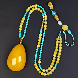 Amber school, one object, one picture, one certificate, beeswax pendant for men and women, russian material, chicken fat yellow amber beeswax, unbaked color, pendant 18.67g, 46*33*19mm