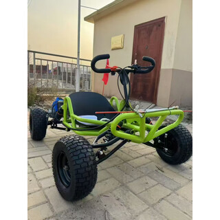 So acai internet celebrity off-road kart four-wheel fuel atv adult outdoor all-terrain electric drift children's motorcycle 6 inches - green - fuel version - load capacity 400jin jin is equal to 0.5 kg