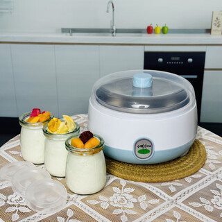 Solista joyoung yogurt machine home small fully automatic constant temperature rice wine yogurt natto fermentation machine home yogurt machine new model in activity random colors (medium with regular model) set + 10 packs of bacteria powder + 3 split cups