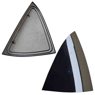 Litian is suitable for zotye e200 rear tailgate rear trim panel glass triangle panel trunk cover decorative panel black panel passenger-right