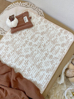 隔尿垫婴儿纯棉防水可洗大尺寸透气月经姨妈垫儿童隔夜宝宝尿布垫 森屿溪鹿【秋冬夹棉款】 50x70cm