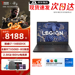 联想（Lenovo）拯救者Y7000 2025补贴20%  高性能14代酷睿i7电竞游戏笔记本电脑 满血5060独显可选 16核i7 24G 1T 5060 升级｜店铺立减 高刷高色域电竞屏