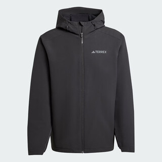 Adidas men's outdoor series mt wp sfts jkt jacket jv6233 black xl