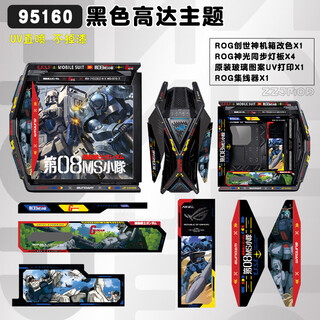 Asus rog gr701 god of creation white chassis fubuki eva series customized uv inkjet printing color change full tower theme customized chassis suede leather customized argb full set of light panels special offer gundam black chassis + uv light panel pure uv solution customization