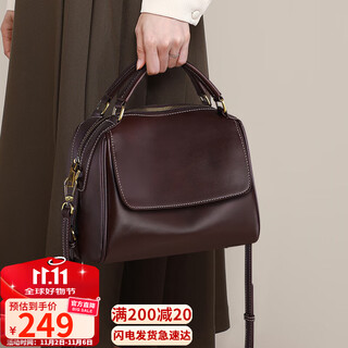 Yuyula cowhide bag women's bag crossbody tote bag large capacity brand shoulder bag birthday gift light luxury for girlfriend and wife