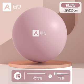 Uanyi improves pelvic pilates small ball wasp waist and hips yoga ball pelvic floor muscle anti-fitness racket second chuyun powder 25cm body shaping