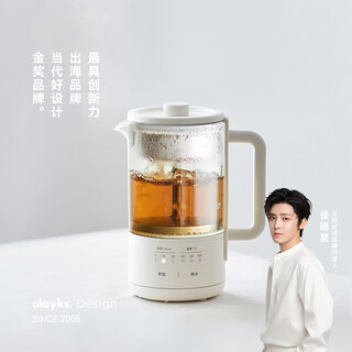 Olayks instant health pot mini tea boiler spray steam tea kettle multifunctional office constant temperature kettle 0.6l suitable for 1-2 people