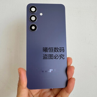 Samsung (samsung) brand original, suitable for samsung s24ultra original disassembled glass back cover, s24u original back cover, s24 secret mine purple original disassembled back cover, 99 new with frame