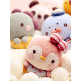 Shantou lincun aileqi handmade pure cotton newborn crib bell music rotating bedside bell fabric baby doll toy diy b type individual doll part (bed hanging)