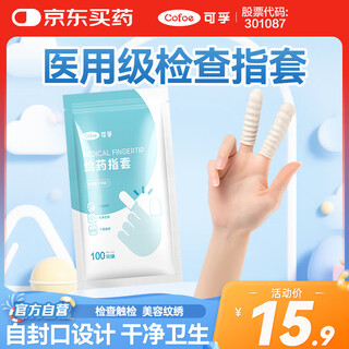 Corfu medical rubber finger cots disposable medicinal anal gynecological private part inspection finger cots 100 pieces/pack