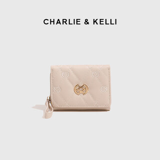 Charlie&kelli mini bag short wallet for women 2025 new diamond fashion high-end card holder off-white_(gift box_bag)