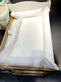 Diaper mattress croissant baby changing pad bb baby changing table inflatable pad waterproof pad touch pad cover 55x8 white mat 302 points 517 points 99