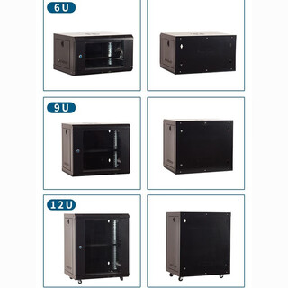 Mo peng network cabinet 6u4u12u small 2u9u weak current box monitoring equipment control cabinet wall-mounted home wall-mounted switch 1.8 meters high 37u luxury cabinet width 600 depth 600