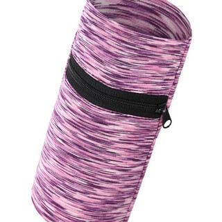 Sports mobile phone arm bag in stock wholesale key coin purse outdoor elastic quick-drying close-fitting mini running mobile phone bag red and white pattern