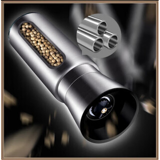 Yonghuan yangma 304 stainless steel pepper grinder freshly ground black and white peppercorns, pepper powder sea pepper powder sea salt hand