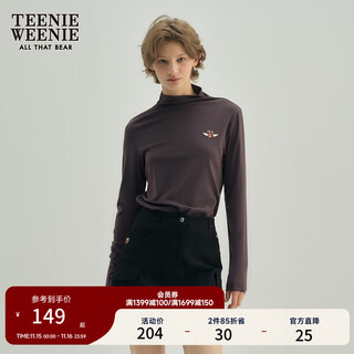 Teenie weenie bear autumn and winter casually cut heating muscle base layer gray t-shirt white top base layer for women anthracite m (165)