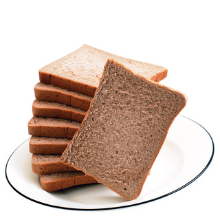 0 fat rye whole wheat bread sucrose-free whole box whole grain meal replacement satiety food low-fat breakfast toast whole wheat bread (20 packs 40 slices