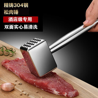 Weimiao сосновый молоток для мяса 304 молоток для мяса из нержавеющей стали домашняя кухня твердый нежный молоток для мяса стейк инструмент для стейка утолщение молоток для мяса из нержавеющей стали 304