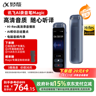 Iflytek smart recorder pokee transcription assistant magic professional hd noise reduction conference recording to text recorder real-time translation portable recorder iflytek ai recorder magic