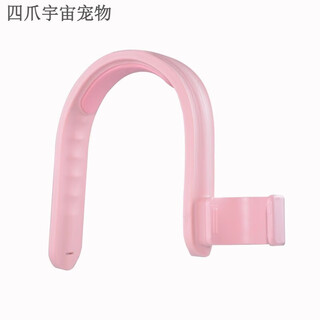 遛十七宠物美容吹水机深度降噪静音大风力挂脖狗狗猫咪拉毛机  【一年质 【厚款】粉色挂脖支架