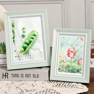 Fantasy photo frame table 6 six inches 7 7 8 8 wedding photos wall hanging 4 album frames 12 family portrait ornaments 5 high-end sense 10 inches can be used horizontally and vertically to hold 20.3*25.4cm wall hanging, please note