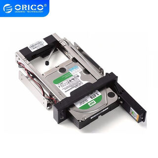 奥睿科（ORICO） 3.5英寸光驱位内置硬盘抽取支架3.5英寸SATA串口适用 3.5寸抽取架