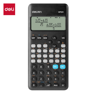 Deli dp591 function calculator (black) (taiwan)