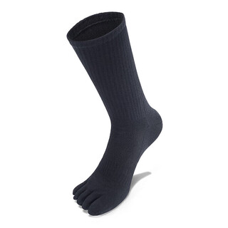 Tfo event-grade outdoor toe socks, wear-resistant and breathable hiking and mountaineering tabi socks 2202357, men's black