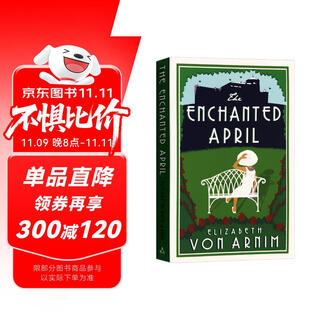 迷人的四月 The Enchanted April 同名电影原著小说 女性主义作家伊丽莎白经典作品 Alma经典 进口原版 英文书