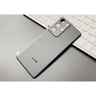 Samsung (samsung) is suitable for samsung original glass back cover s21ultra original battery back case s21+ mobile phone rear screen s21ultra magic night black original factory original shell