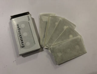 Miji corning electric ceramic stove induction cooker cleaning scraper microcrystalline panel cleaning scraper spatula packaging white