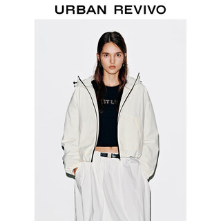 Ur2025 new winter women's outdoor casual zipper drawstring hooded down jacket uyy150095