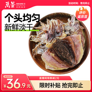 Wanjing beihai light dried cuttlefish, net weight 250g/bag, 7-10 medium sized, dried seafood for soup, shipped directly from the source