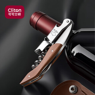 Cliton red wine bottle opener stainless steel hippocampus knife waiter manual wine opener foldable wine knife beer bottle opener